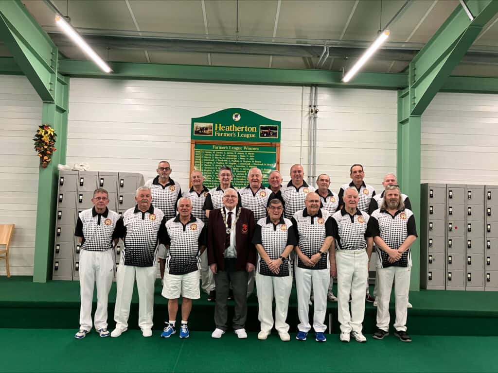 SWANSEA ARE OVER 60S CHAMPIONS Swansea Indoor Bowls Club